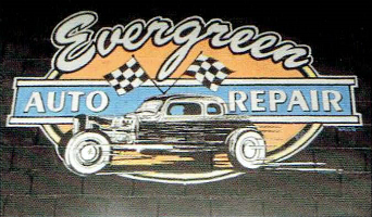 Evergreen Automotive Repair Logo